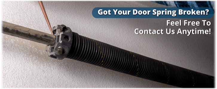 Broken Garage Door Spring Victor NY